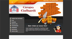 Desktop Screenshot of grupogalhardi.com.br